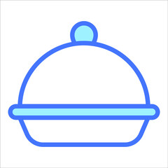  food container vector outline icon. Modern thin line symbols. Collection of traditional elements.