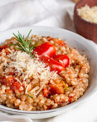 rice with vegetables and chesse