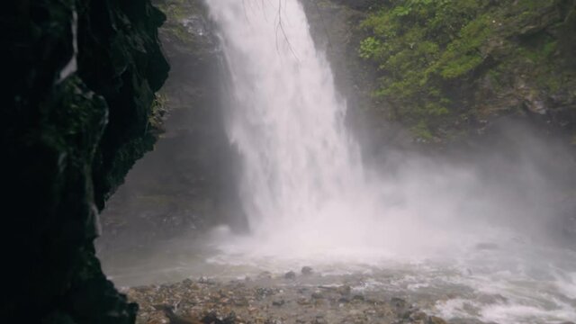 Palovit Waterfall in Kackarlar, beautiful tourist place in Rize - Turkey