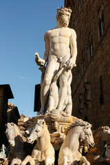 The Fountain of Neptune, Florence, Italy