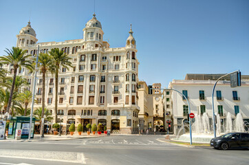 Fototapeta na wymiar Alicante landmarks, Spain, HDR Image