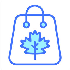 gift hamper vector outline icon. Modern colored outline symbols. Collection of traditional elements.