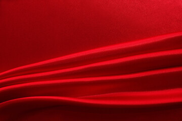 red silk chic folds background