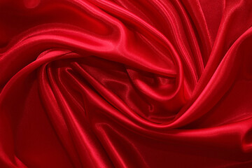 red silk chic folds background
