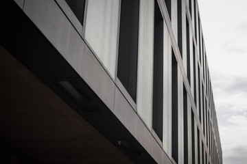 detail of a modern building