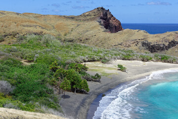Baie des  requins à Ua Pou -  iles marquises - polynesie francaise