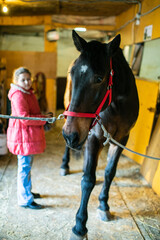 girl with horse