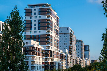 Moderner Wohnungsbau, Wohnkonzept für neue Miet- und Eigentumswohnungen