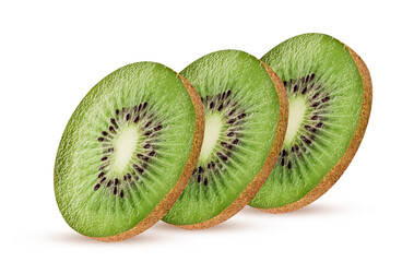 Fototapeta premium Kiwi fruit ring slice