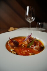 Ukrainian restaurant soup