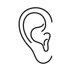 Ear anatomical Icon