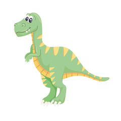 cute tyrannosaurus character