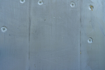 Close-up of house wall with rigid styrofoam insulation sheet. Modern technology of construction.