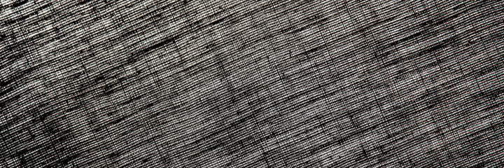 Fototapeta premium abstract rough dark background linen natural fabric, short focus