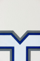 abstract background (sports jersey numbers)