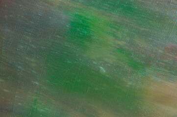 abstract colored creative background - rough linen canvas unevenly covered with multi-colored...
