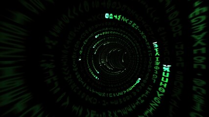 Driving through the binary data tunnel