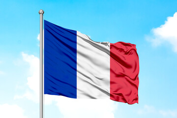France Flying Flag