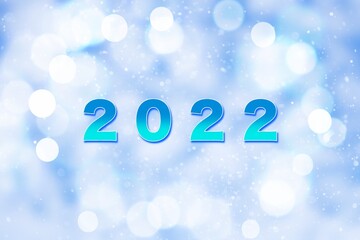 Happy New Year 2022 background