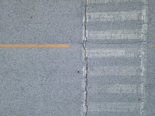 Weathered Road with Crosswalk Vertical