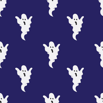Halloween holiday ilettering in cartoon style. Use it for poster, background, card design. Vector illustration.