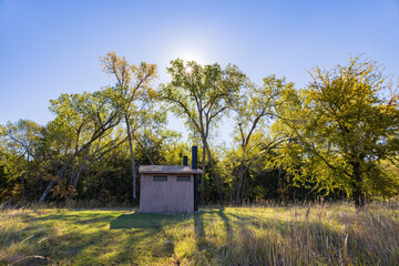 Autumn landscape of the Jet Recreation Nature Trail