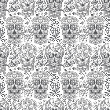 Halloween holiday ilettering in cartoon style. Use it for poster, background, card design. Vector illustration.
