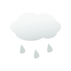 rain icon in vector 