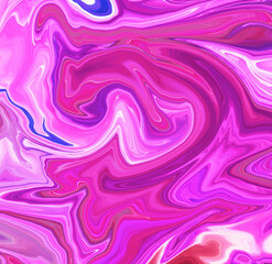 High Resolution Colorful fluid painting with marbling texture, 3D Rendering.	
