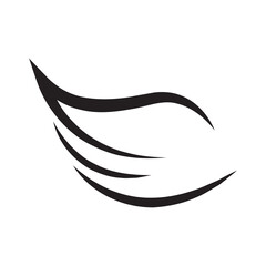 Obraz premium wing icon vector design illustration