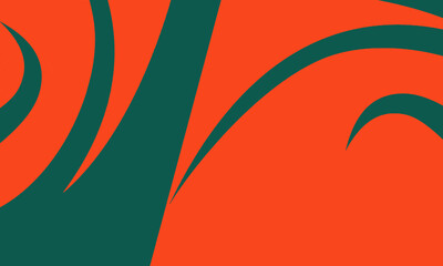 red background with wave abstract