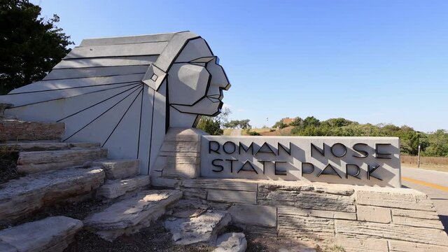 Sign of the Roman Nose State Park