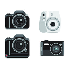 Digital camera illustrate photography technology