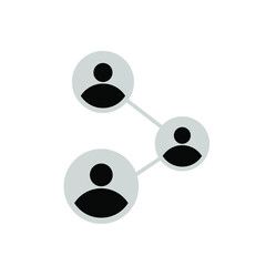 Business communication icon