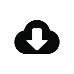 download icon on a white background