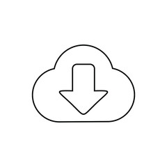 download icon on white