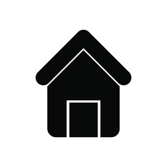 home icon on a white background