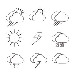 weather icon set