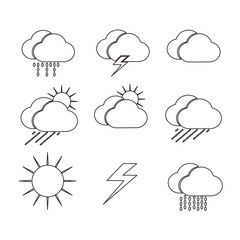 weather icon set