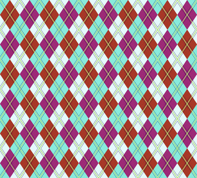Argyle pattern Bundle Set 5 designs,Argyle vector,Seamless argyle pattern,Traditional check print,Fabric texture background,Christmas plaid,Retro background