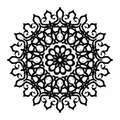 decorative concept abstract mandala illustration. EPS 10