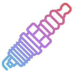 sparkplug gradient icon