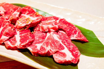 高級な生ラム肉のクローズアップイメージ  北海道札幌市