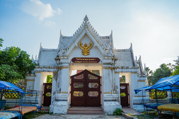 Wat Thai Buddhagaya also known as Thai Monastery at Bodh Gaya, Bihar, India.