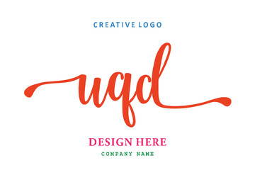 UQD lettering logo is simple, easy to understand and authoritative