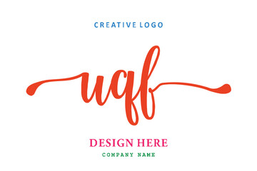 UQF lettering logo is simple, easy to understand and authoritative