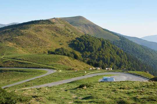 Hourquette d'ancizan, col des Pyr&eacute;n&eacute;es
