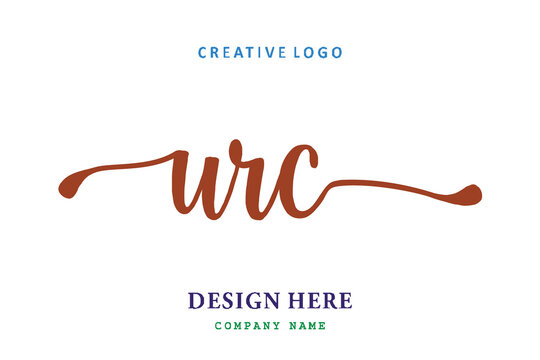 URC lettering logo is simple, easy to understand and authoritative