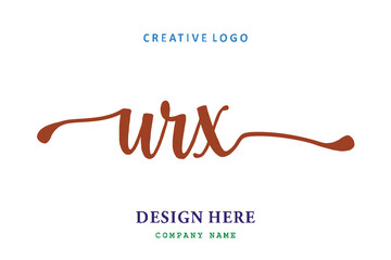 URX lettering logo is simple, easy to understand and authoritative