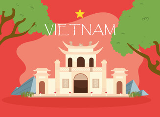beautiful vietnam card